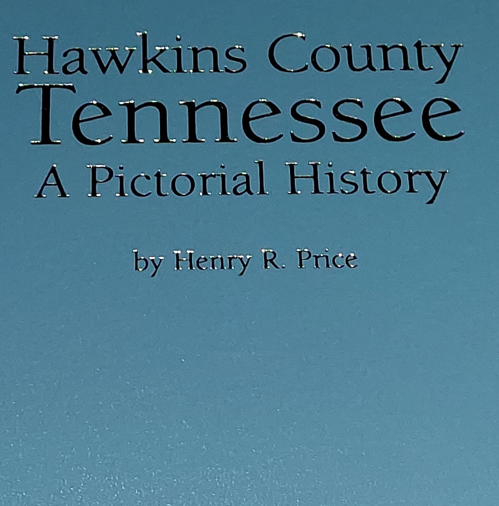 Davy Crockett's Grands settled Rogersville, TN 1775 Hawkins Co Pic History Book